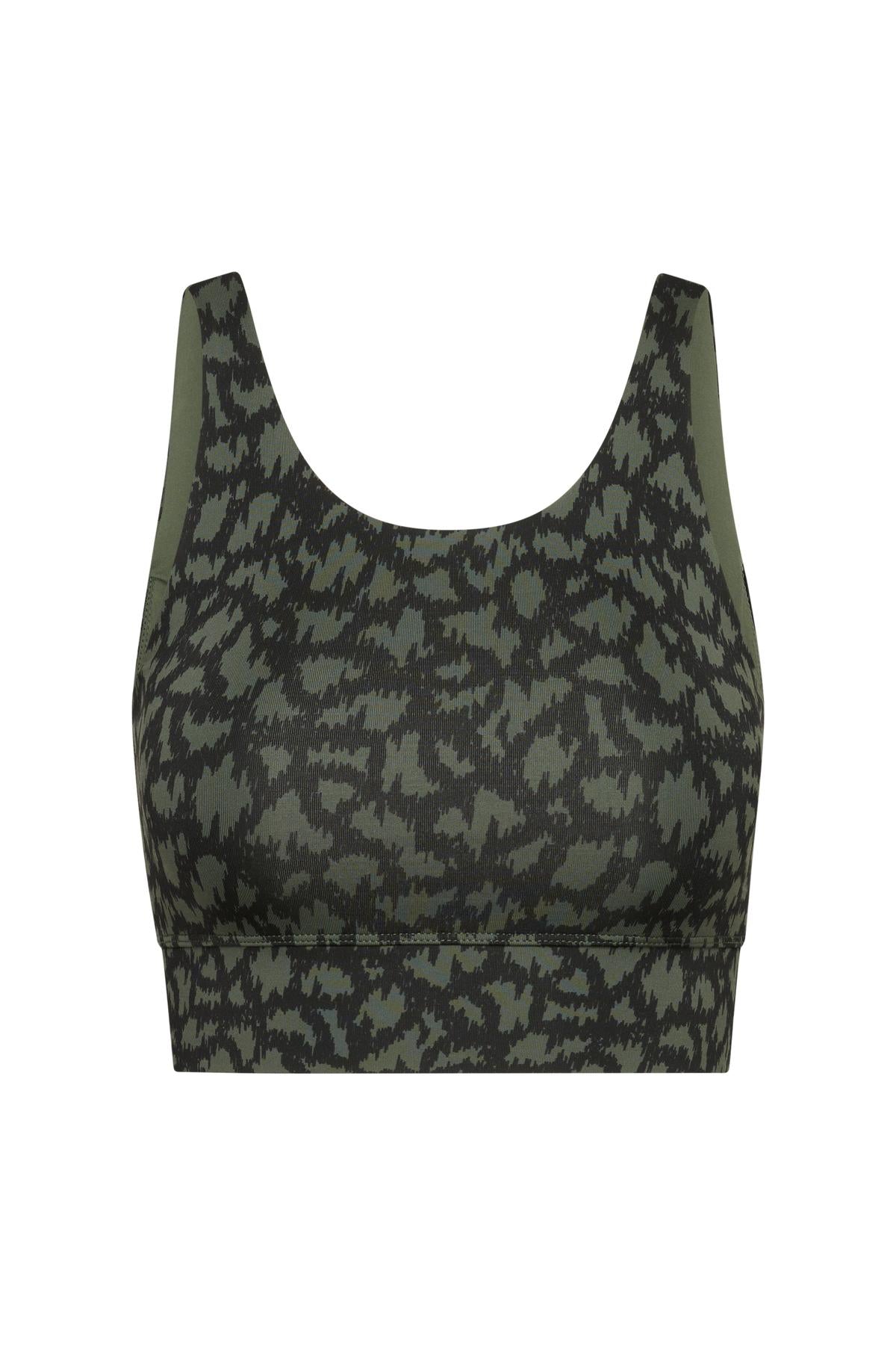 hey-honey-classic-bustier-safari-pine-sport-bh-print image 5