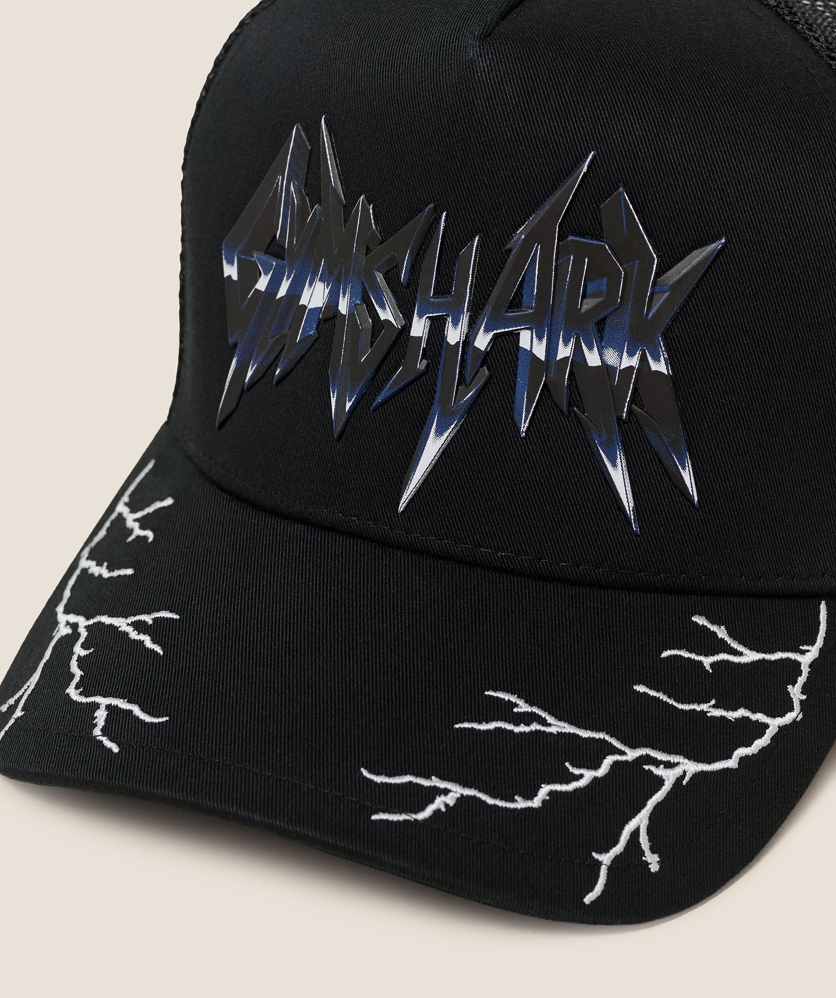 gymshark-power-lightning-graphic-trucker-cap-baumwolle image 3
