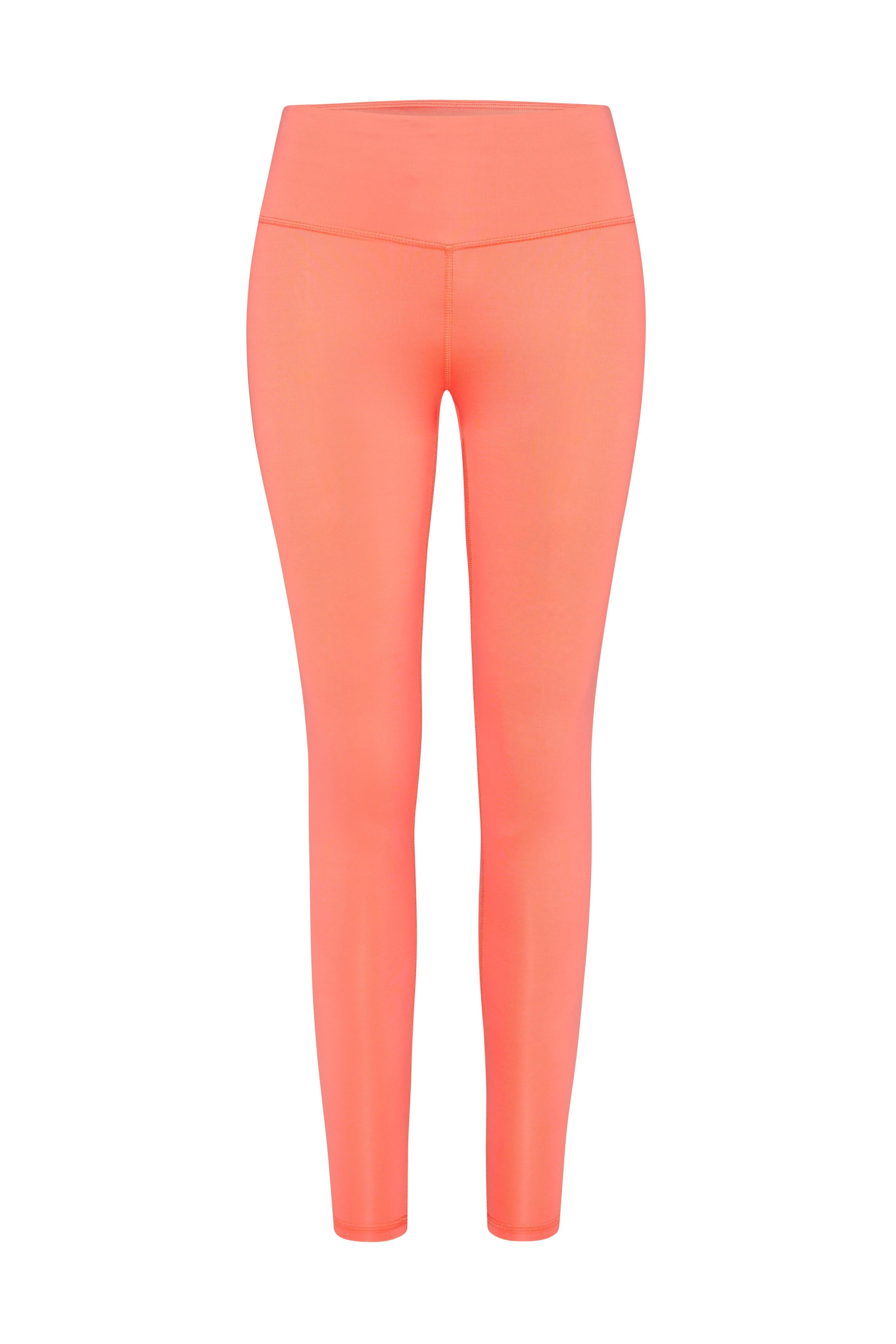 hey-honey-classic-leggings-peach-high-waist-uni image 8