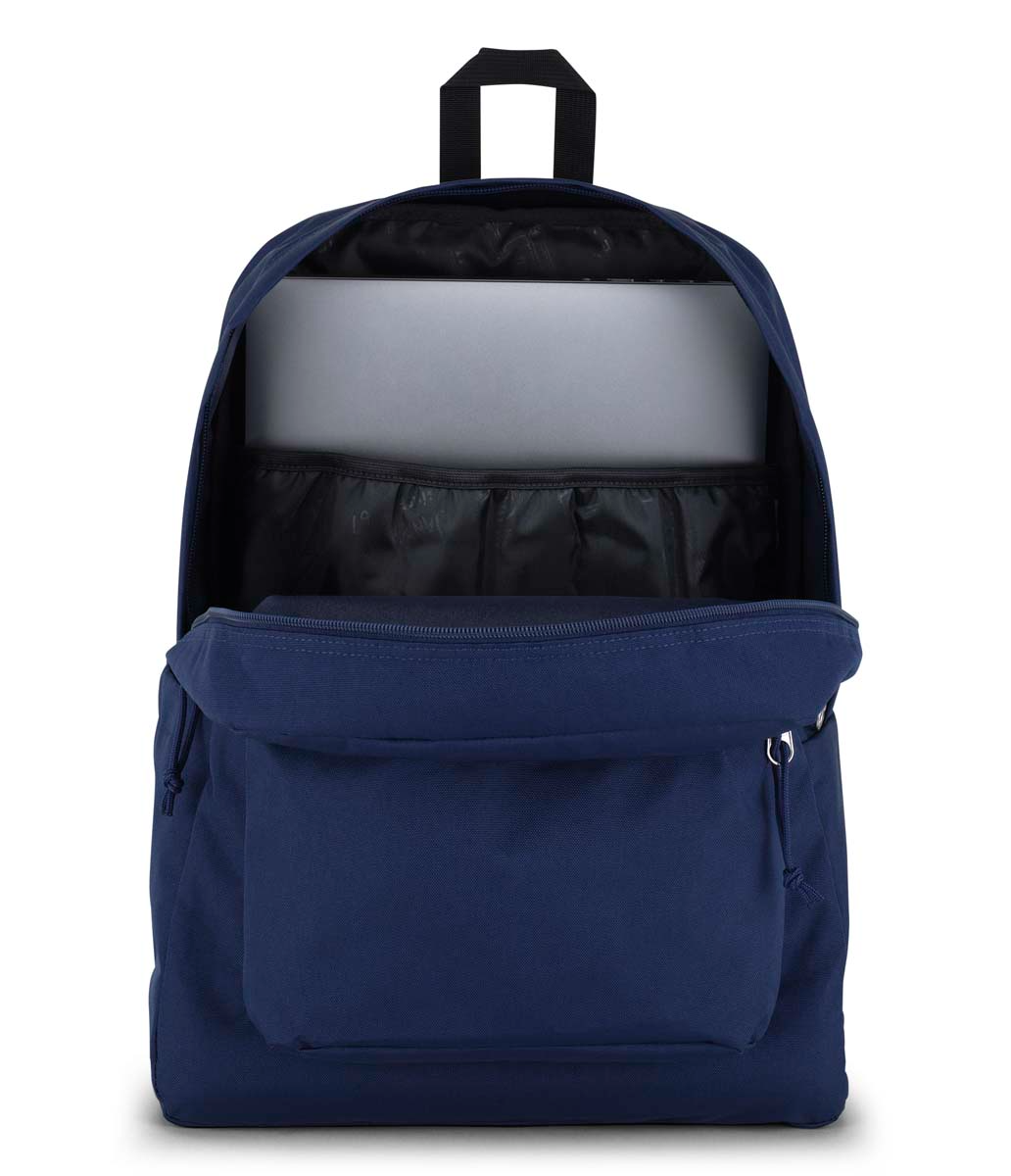 jansport-superbreak-plus-rucksack-navy-mit-laptopfach image 5