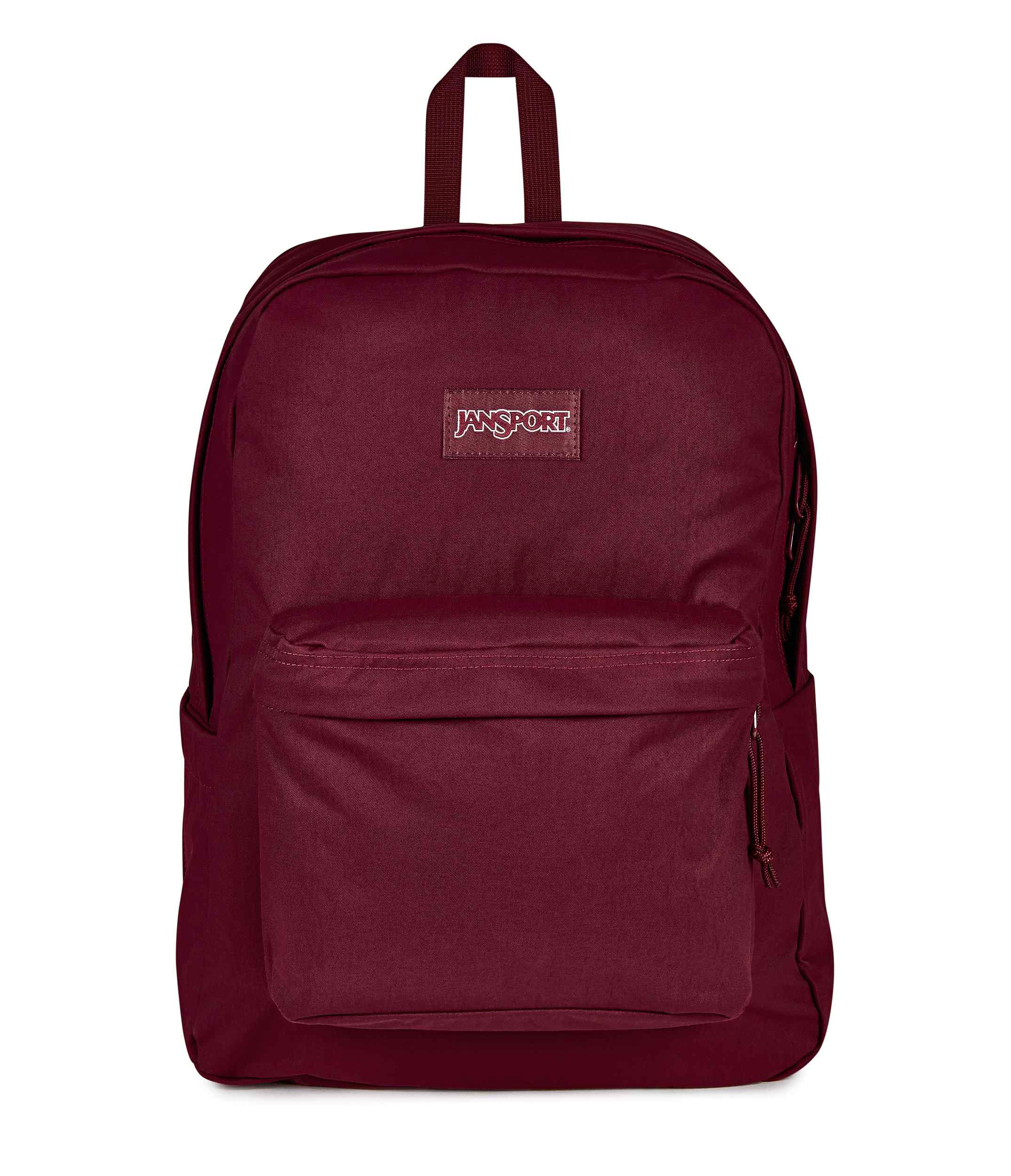 jansport-superbreak-plus-fx-rucksack-cherry-lacquer-mit-laptopfach image 1