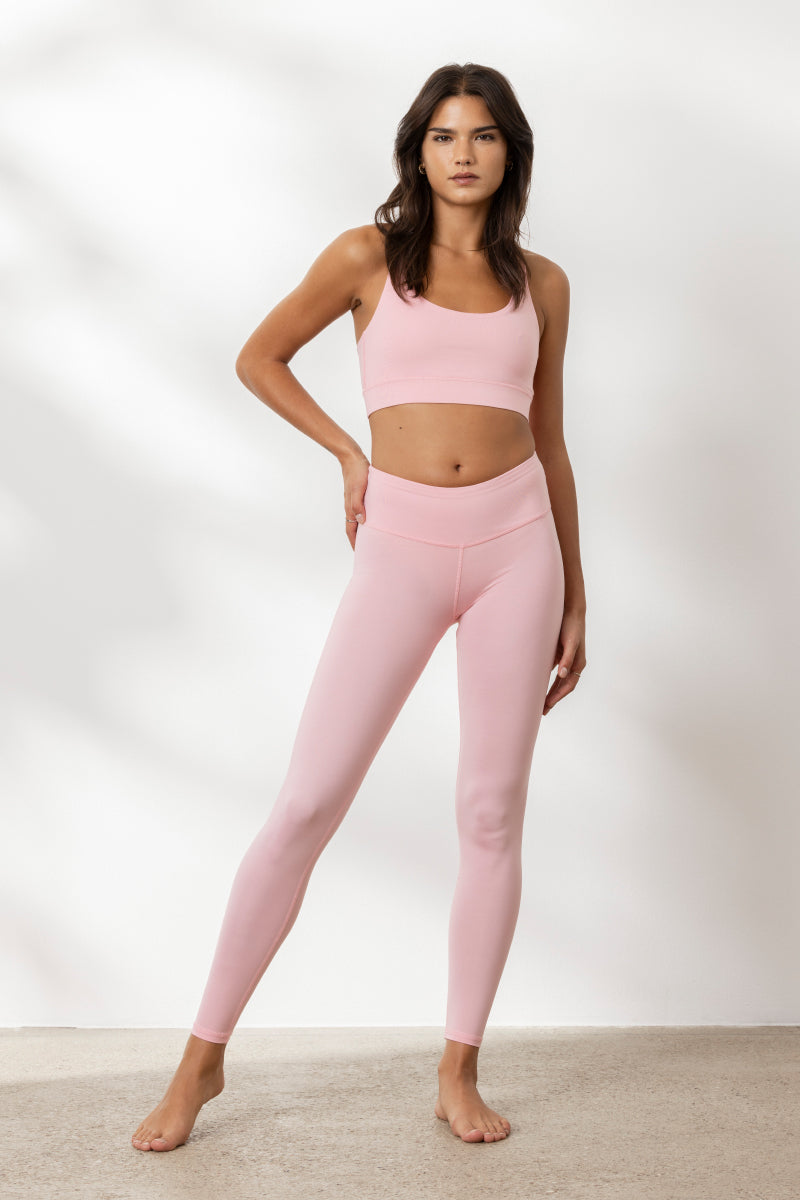 hey-honey-classic-candy-leggings-yogahose-high-waist-rosa image 5