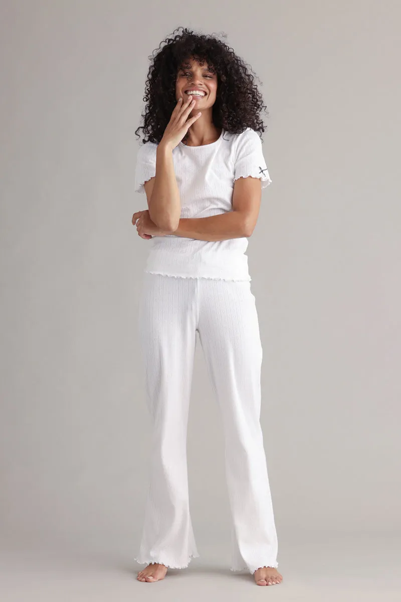 hey-honey-classic-pointelle-shirt-set-white-zweiteiler-s-l image 1