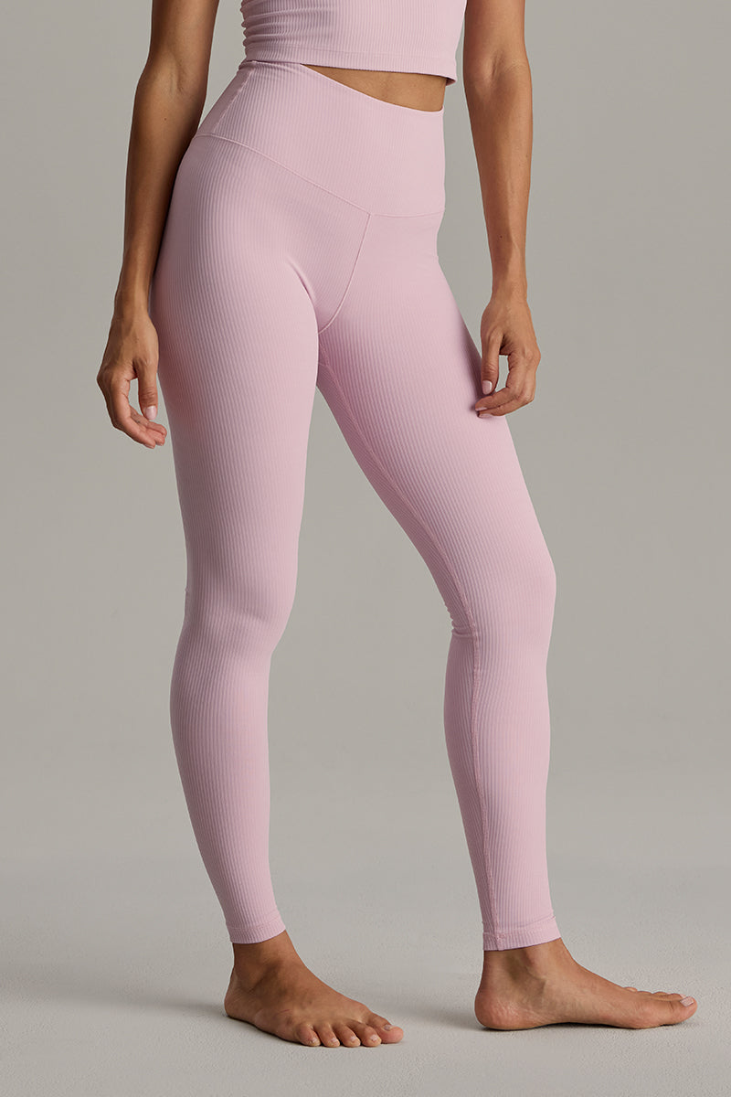 hey-honey-ribbed-dawn-pink-set-tank-top-leggings-gerippt image 7