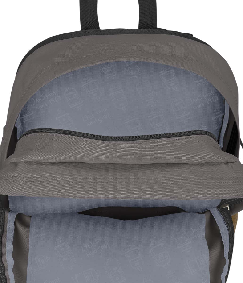 jansport-main-campus-rucksack-graphite-grey-mit-laptopfach image 5