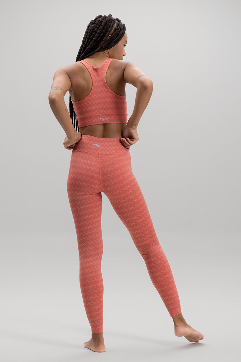 hey-honey-classic-leggings-sun-salutation-yoga-hose image 2