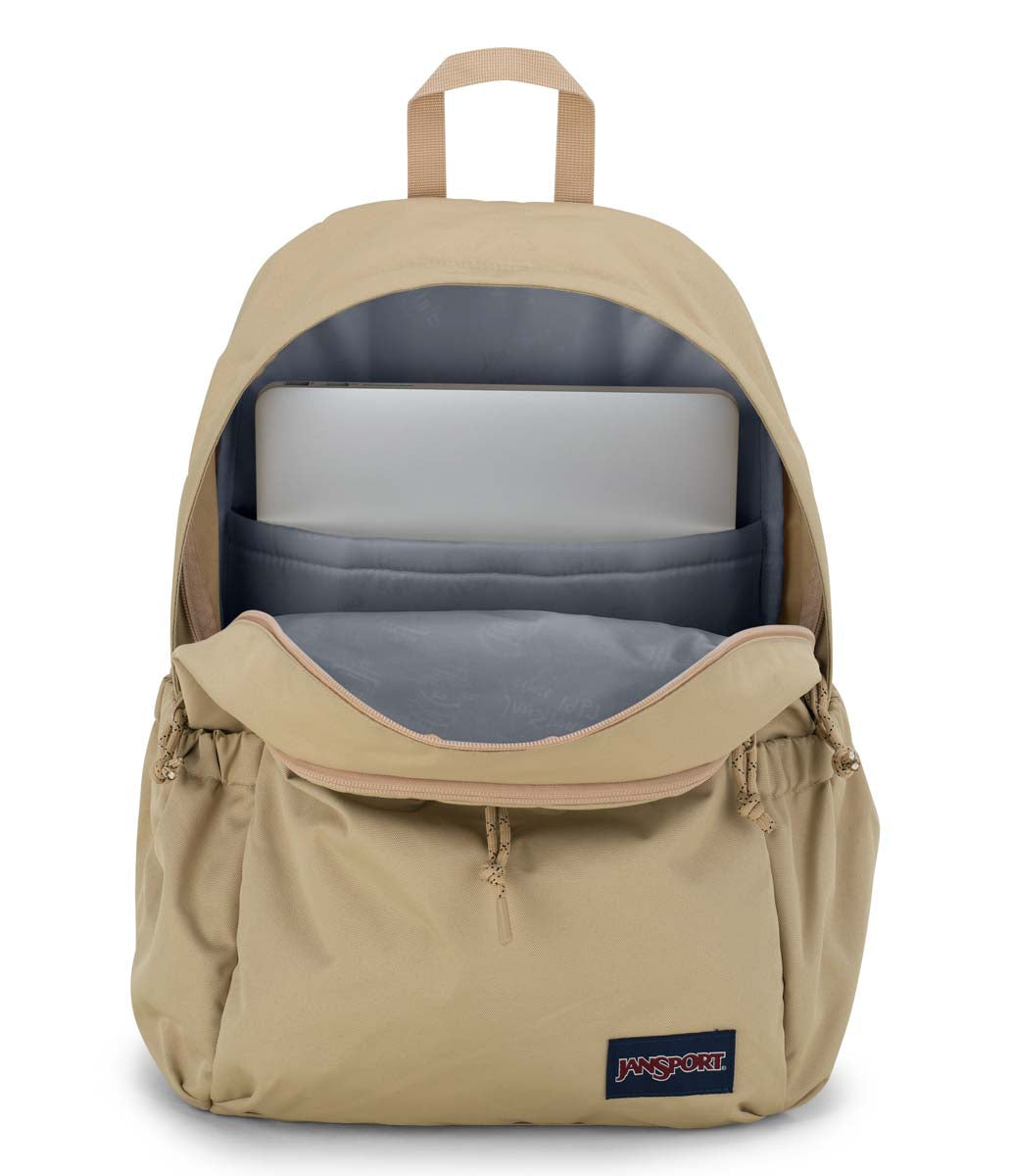 jansport-lounge-pack-rucksack-travertine-kordelzug image 5