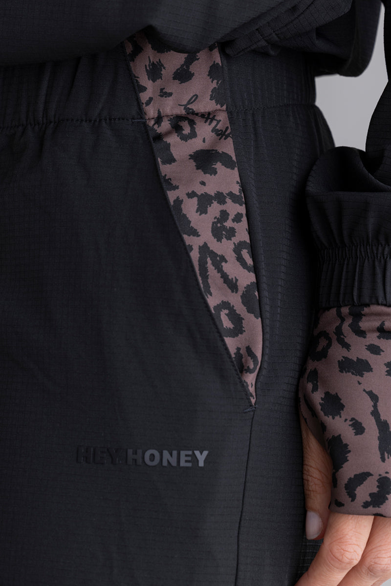 hey-honey-classic-ribstop-pants-black-trainingshose image 6