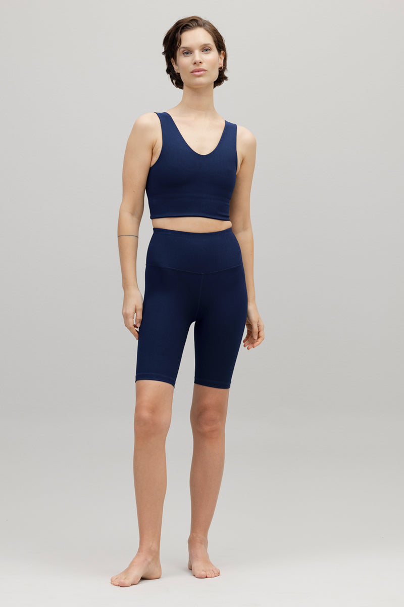 hey-honey-ribbed-biker-blue-depth-radlershorts-high-waist image 5