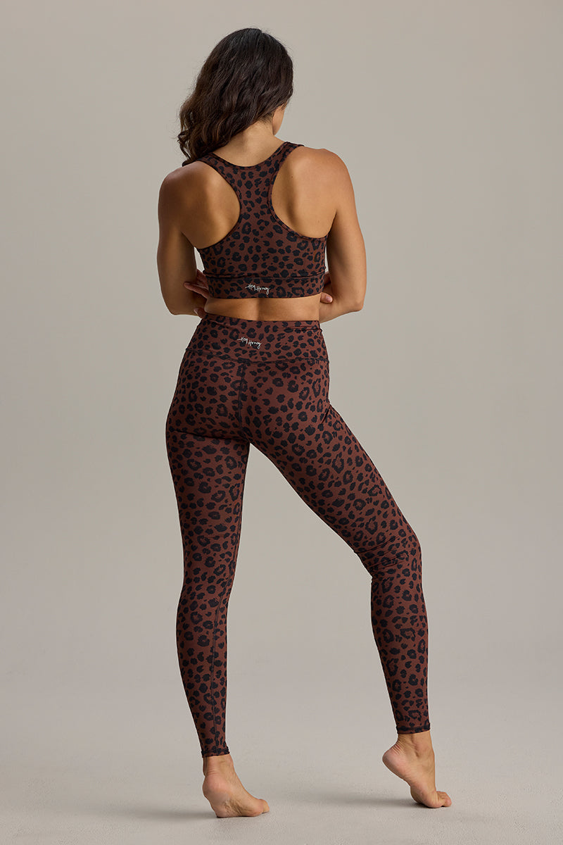 hey-honey-classic-racerback-bra-leo-chocolate-sport-bh-braun image 2