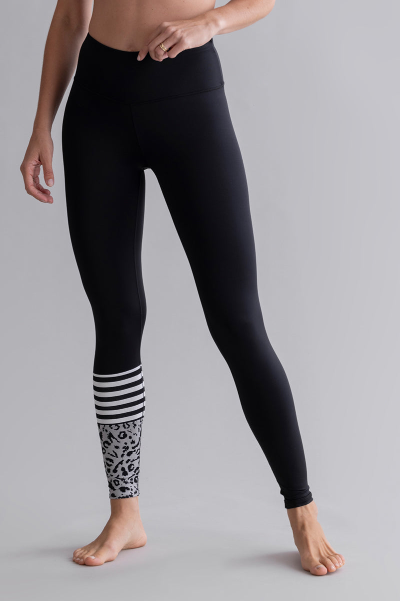 hey-honey-classic-surf-style-leggings-mono-leo-stone-high-waist image 2