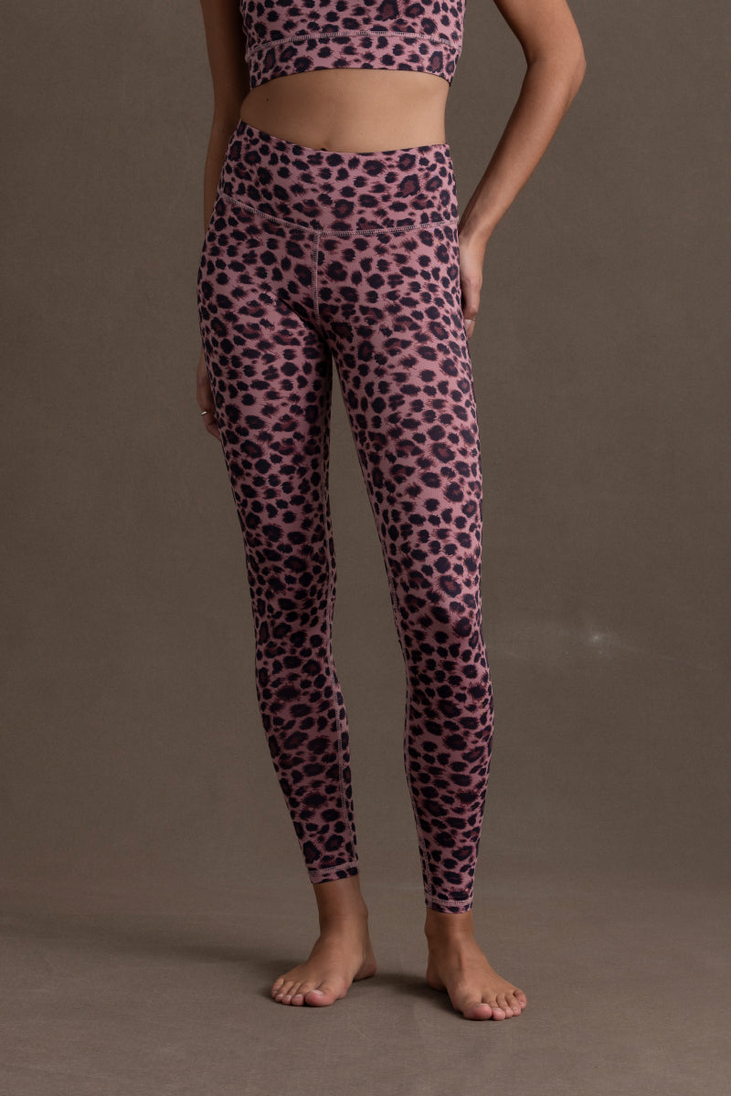 hey-honey-classic-leggings-leo-rose-high-waist-print image 4