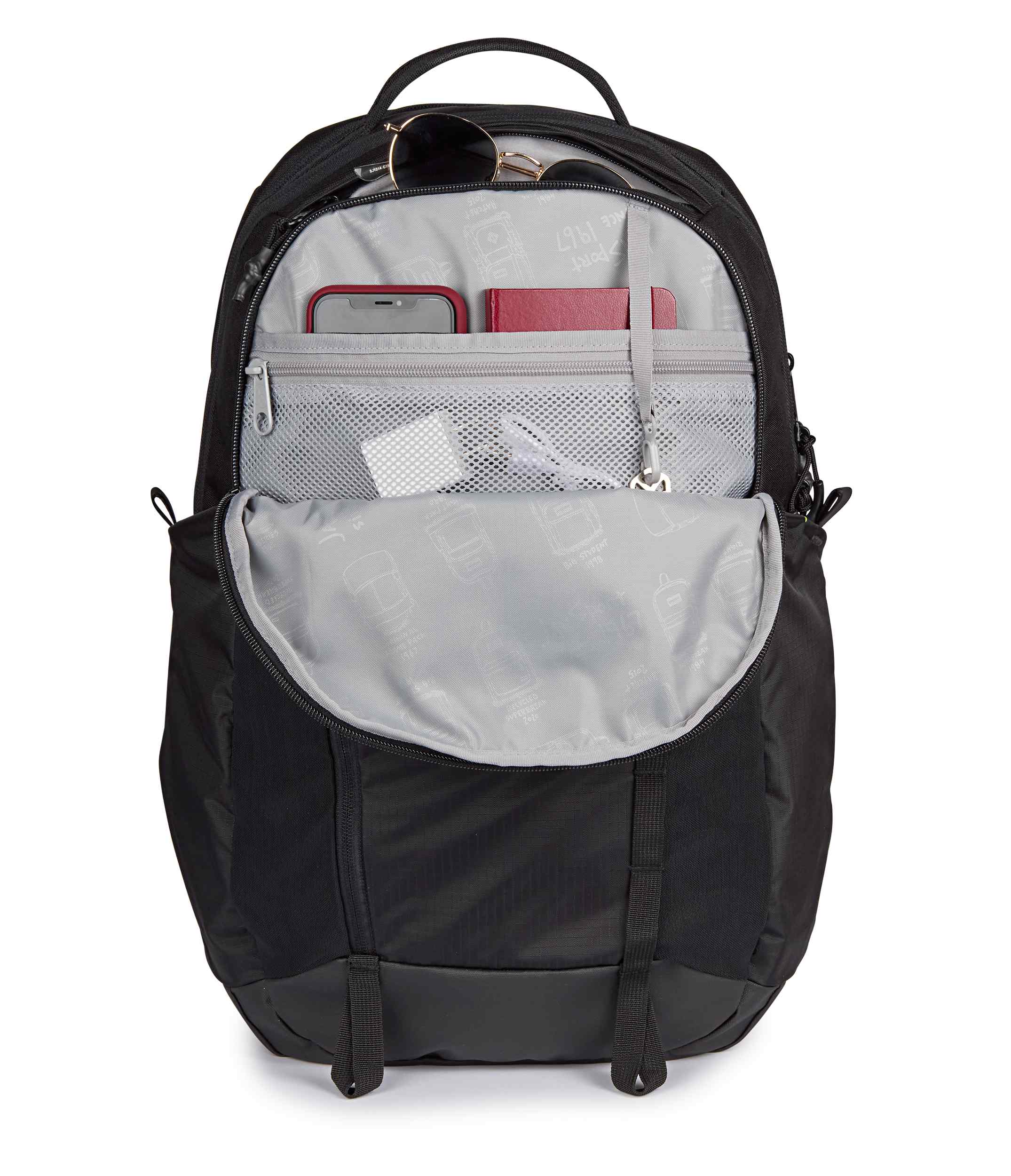 jansport-all-around-pack-small-rucksack-schwarz-28l-laptop image 7