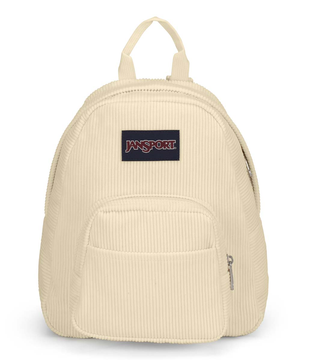jansport-half-pint-fx-mini-rucksack-coconut-corduroy image 1