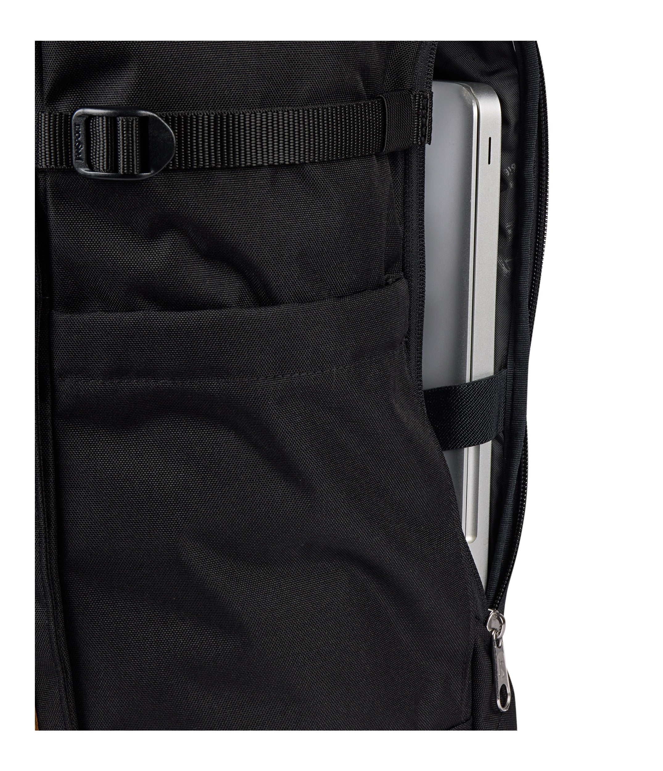 jansport-hatchet-rolltop-rucksack-schwarz-mit-laptopfach image 7