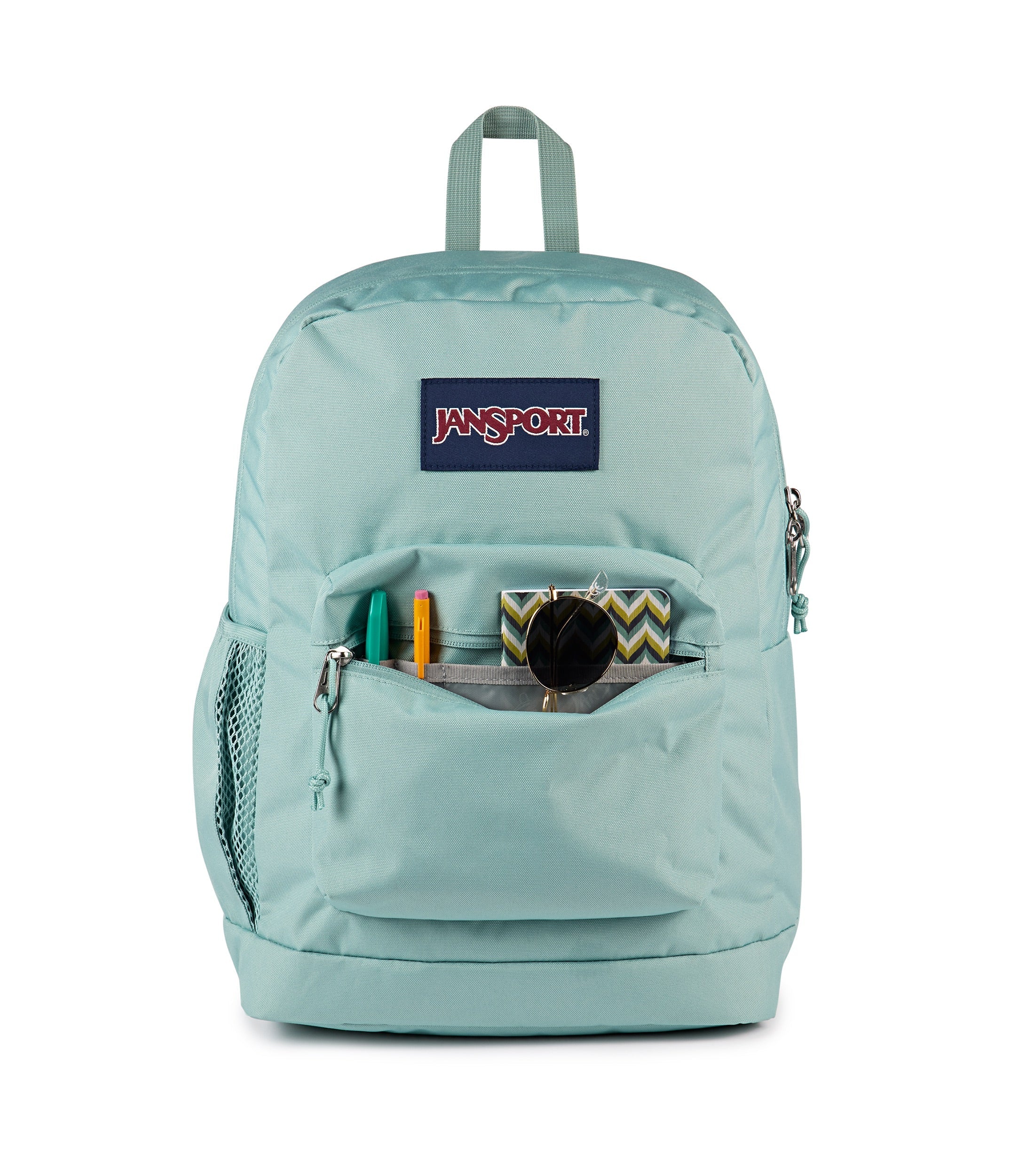 jansport-cross-town-plus-rucksack-faded-sage-mit-laptopfach image 6
