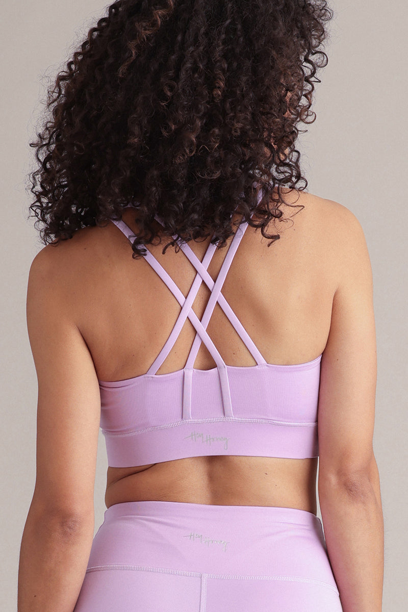 hey-honey-classic-criss-cross-bra-lilac-breeze-sport-bh-lila image 4