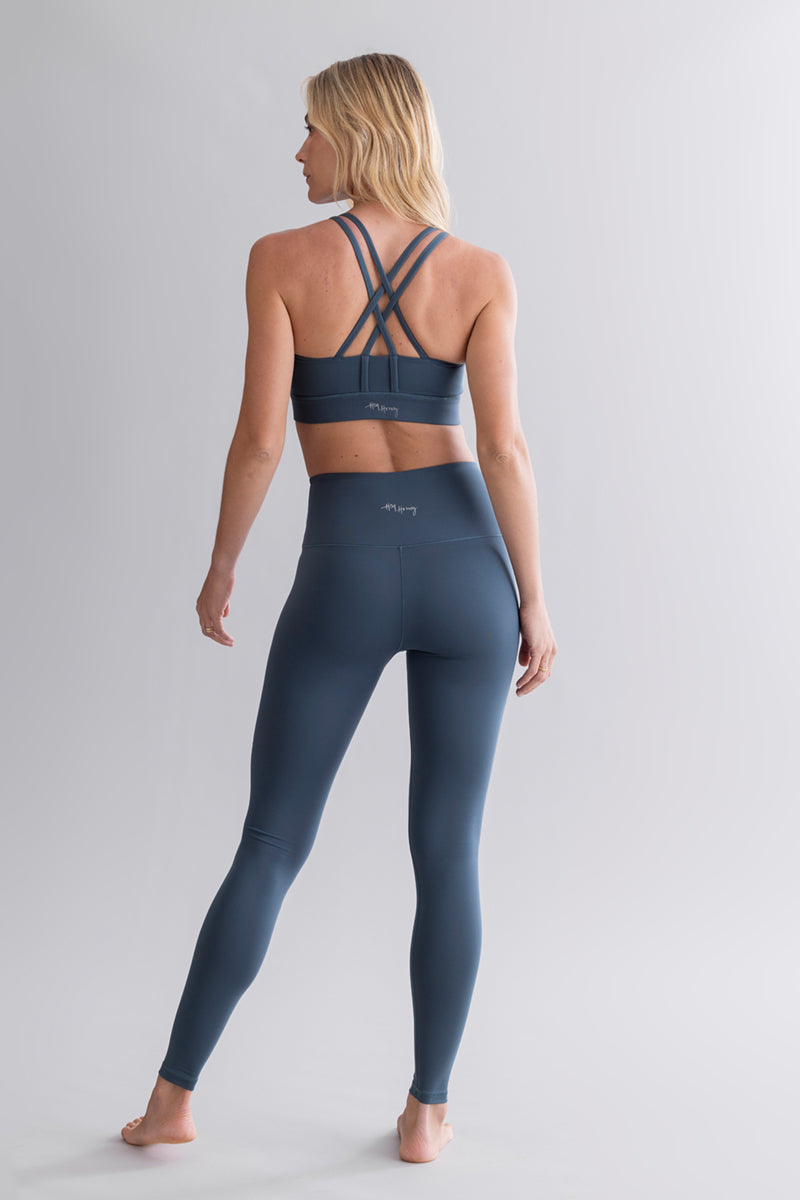 hey-honey-cotton-touch-criss-cross-bra-teal-light-support image 8