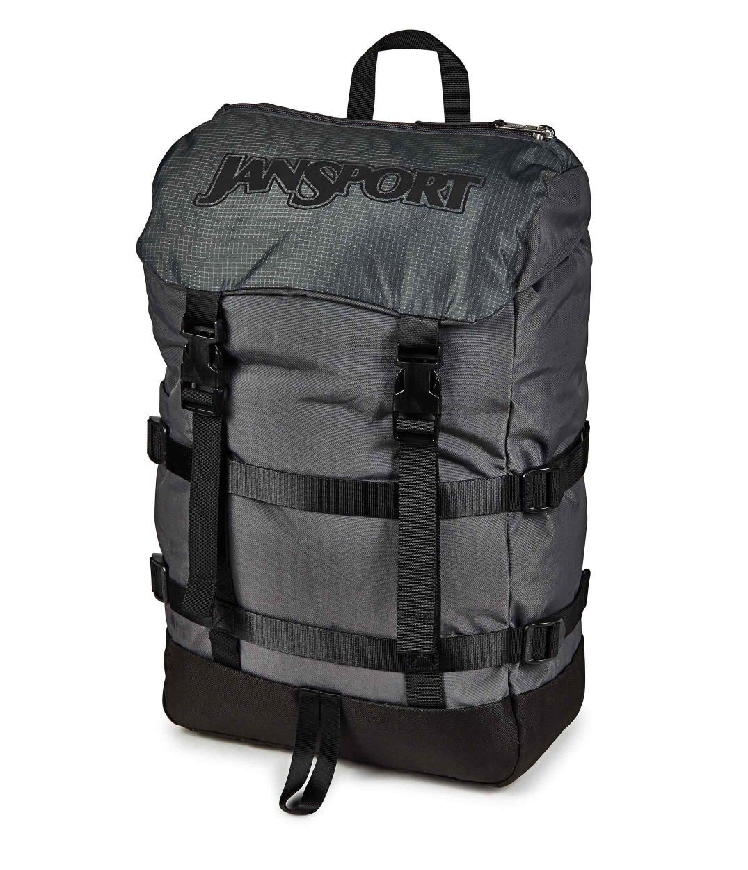 jansport-skip-pack-rucksack-smokey-grit-retro-laptopfach image 2