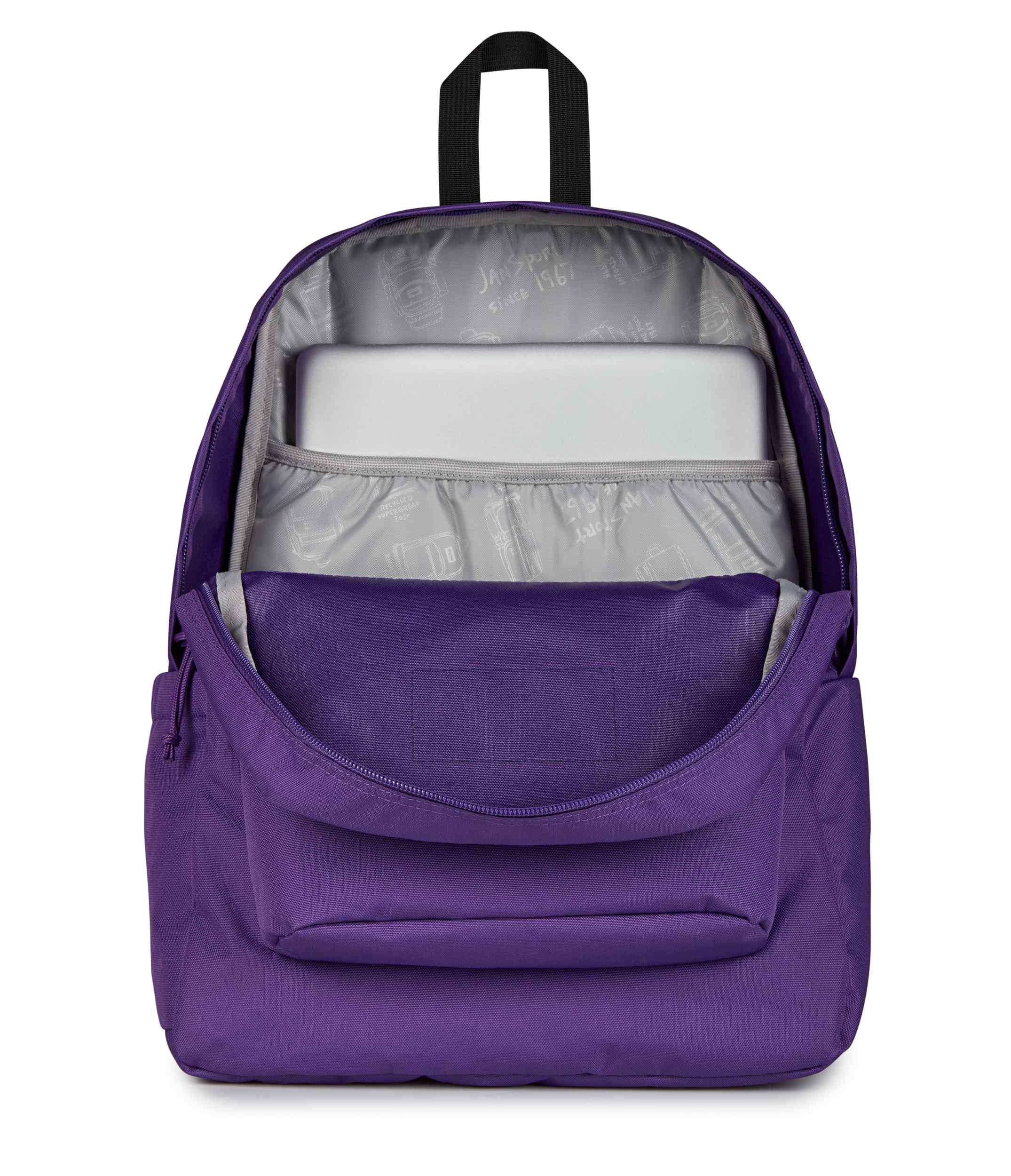 jansport-superbreak-plus-rucksack-grape-jelly-mit-laptopfach image 7
