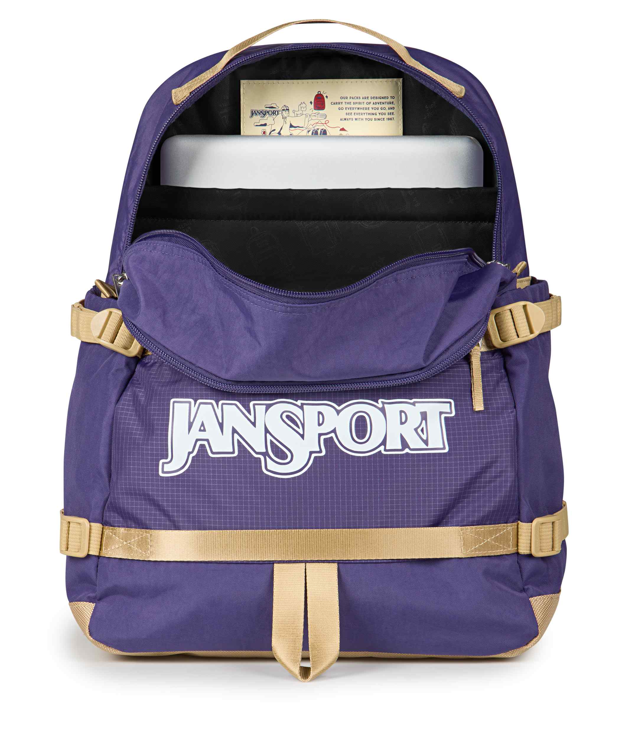 jansport-small-seattle-pack-rucksack-amethyst-angst-laptopfach image 5