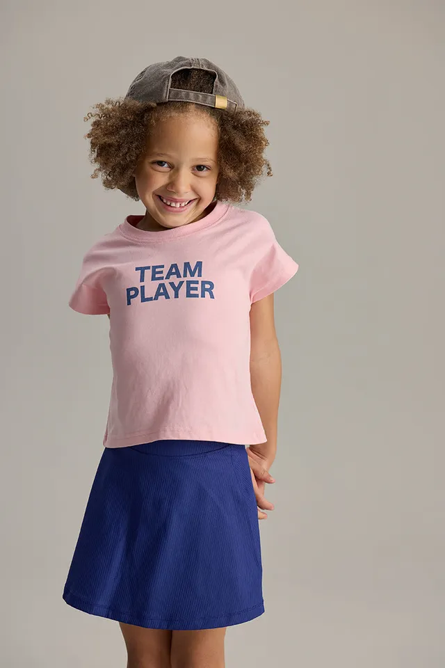 hey-honey-classic-kids-skort-blue-depth-tennisrock-shorts image 1