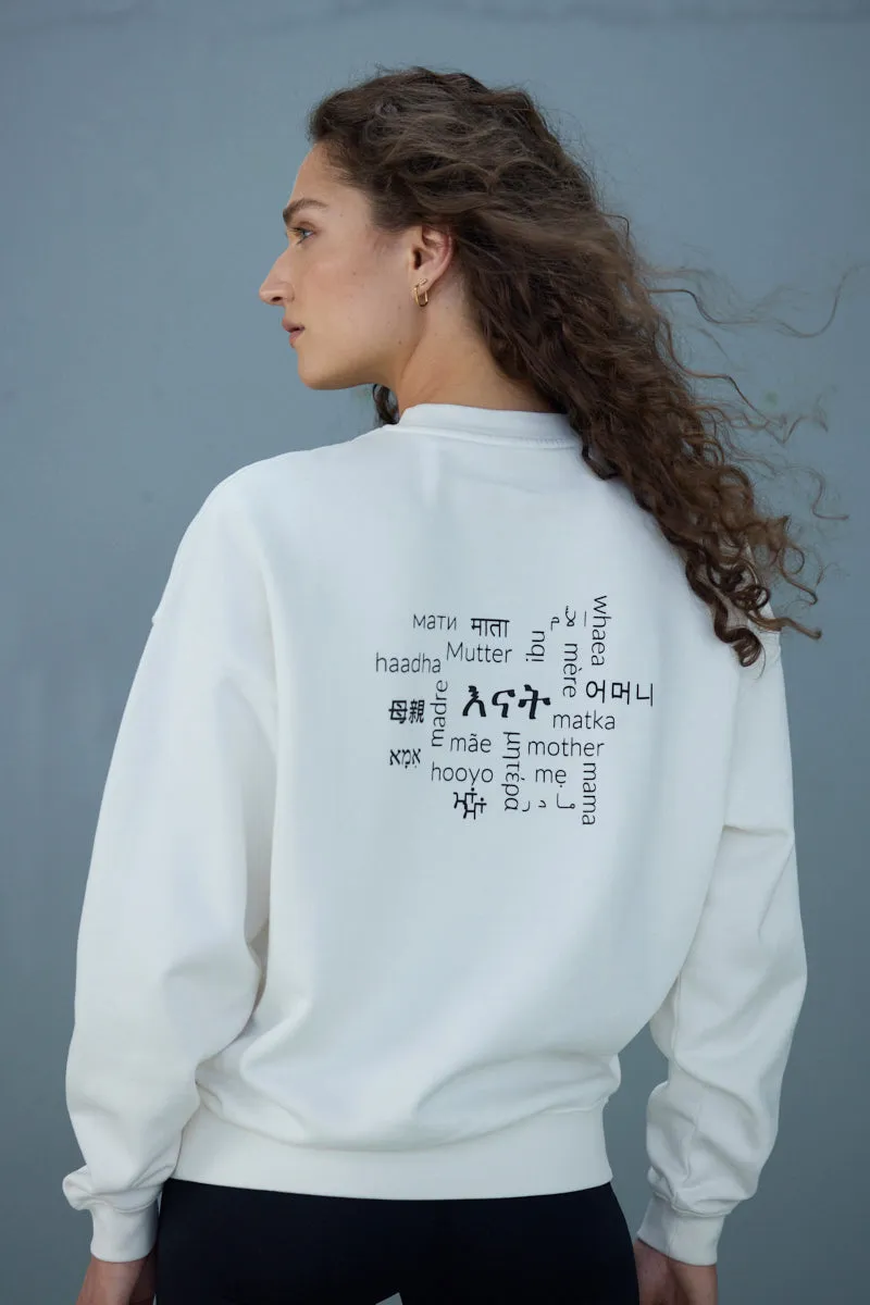 hey-honey-classic-sweater-mother-white-pullover-baumwolle image 1