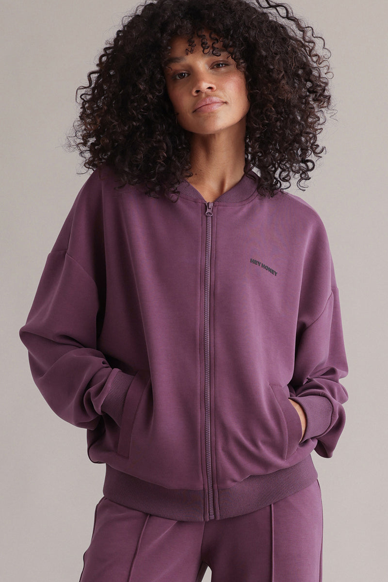 hey-honey-classic-lux-bomberjacke-italian-plum-modal image 2