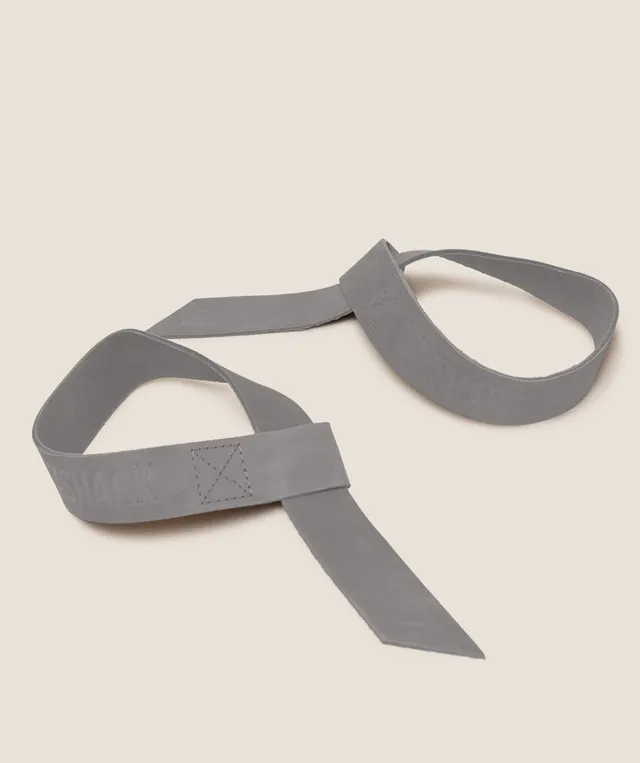 gymshark-power-leather-lifting-straps-zughilfen-leder image 1