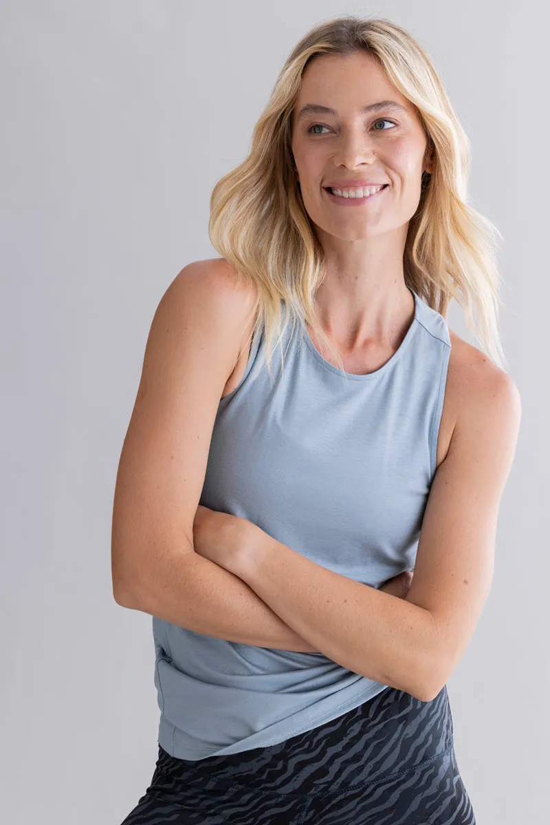 hey-honey-classic-active-tank-top-slate-modal-grau image 1