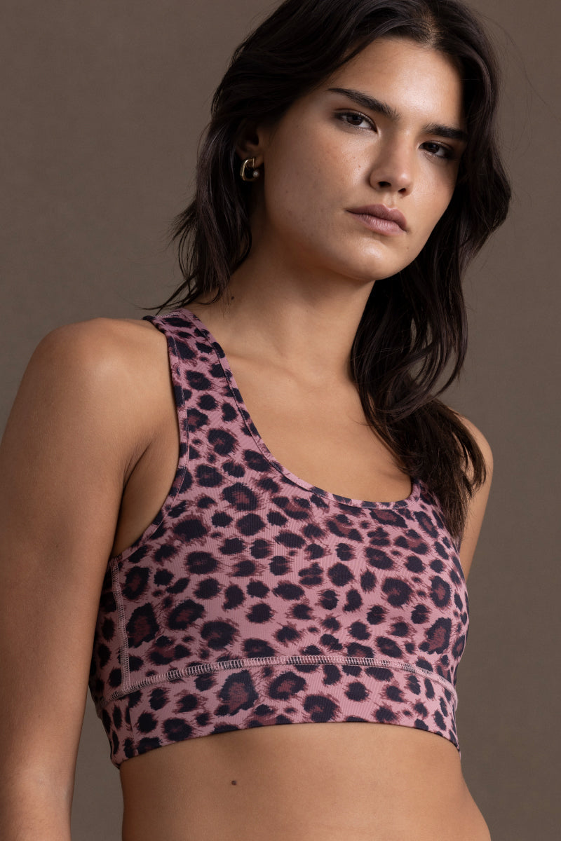 hey-honey-classic-racerback-bra-leo-rose-sport-bh-s-xl image 7