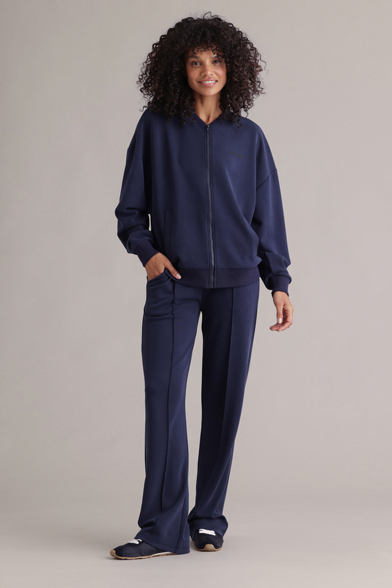 hey-honey-classic-lux-bomber-jacke-baritone-blue-weich image 7
