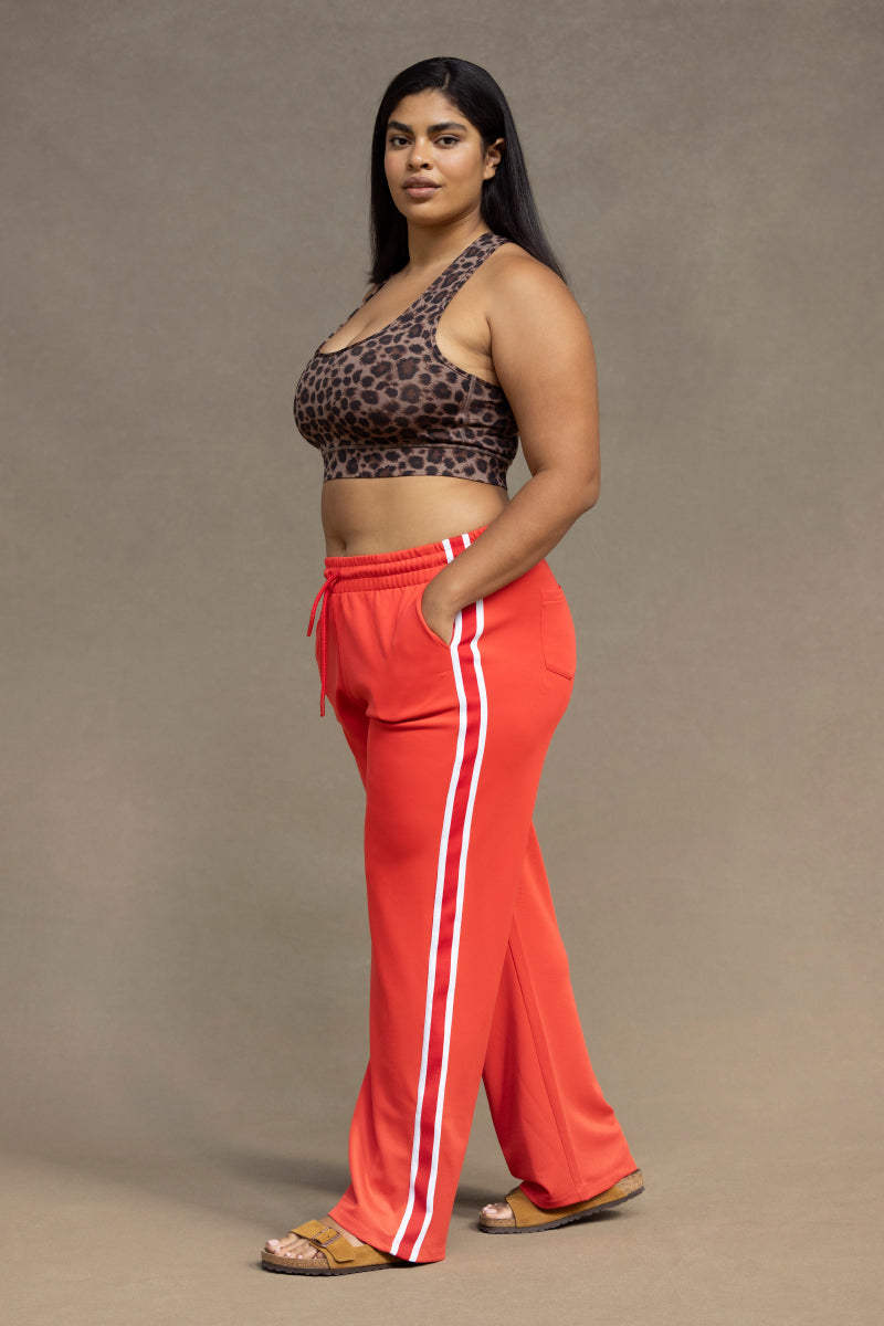 hey-honey-classic-phoenix-trackpants-hibiscus-mikromodal-l image 2