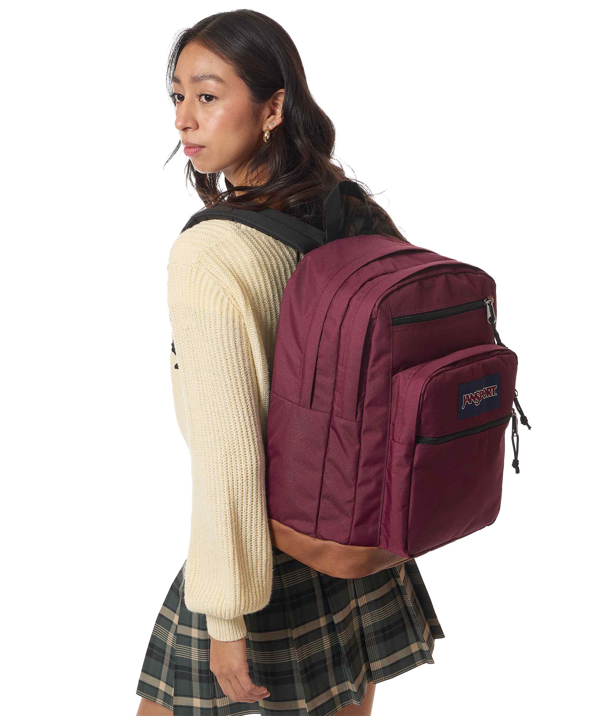 jansport-cool-student-rucksack-cherry-lacquer-15-zoll-laptopfach image 2