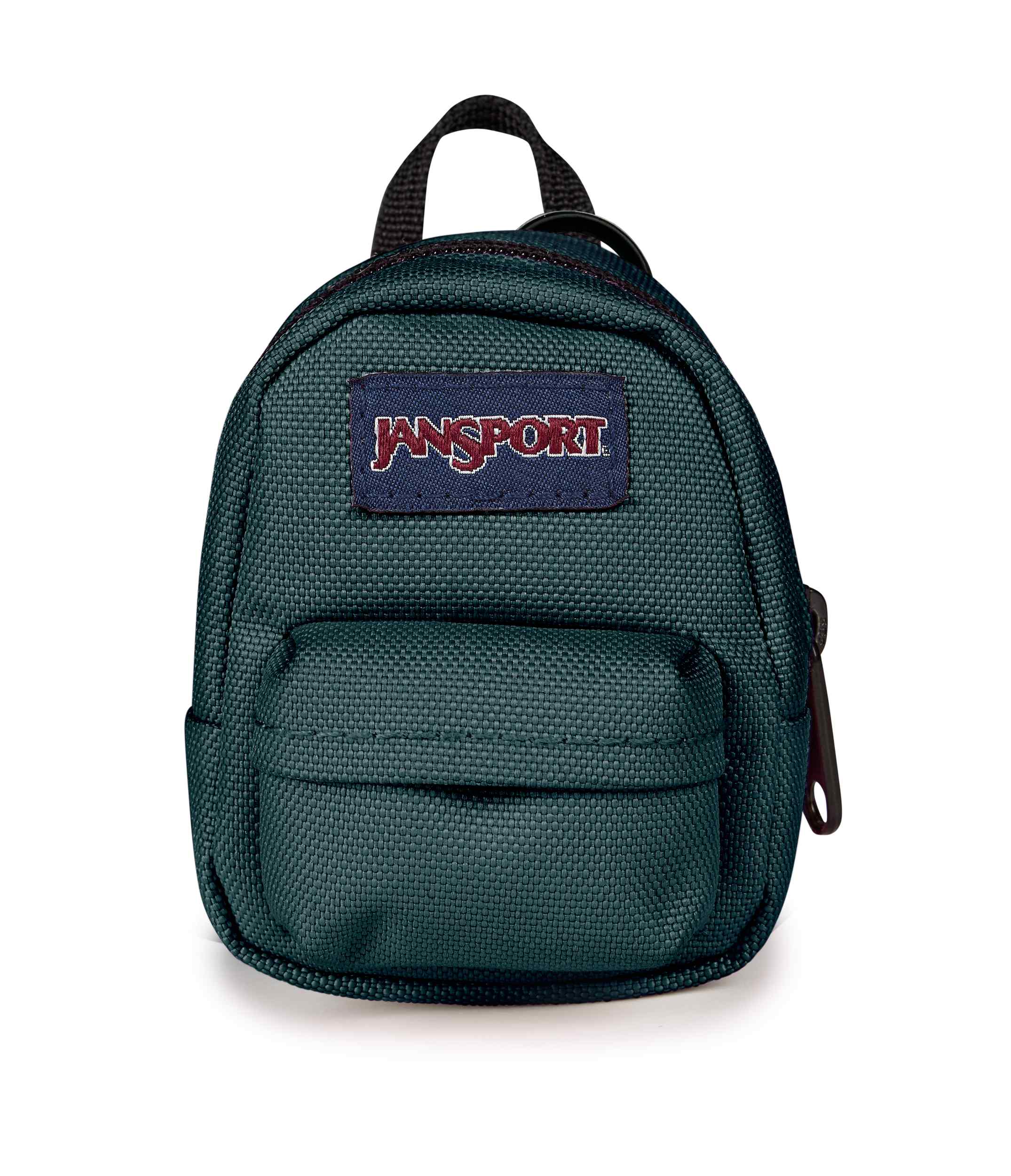 jansport-mini-break-minitasche-deep-juniper-mit-karabiner image 1