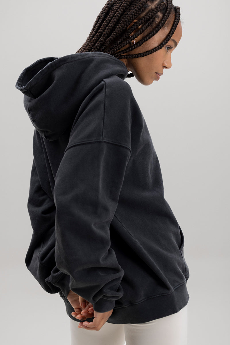 hey-honey-classic-hoodie-black-baumwolle-oversized image 3