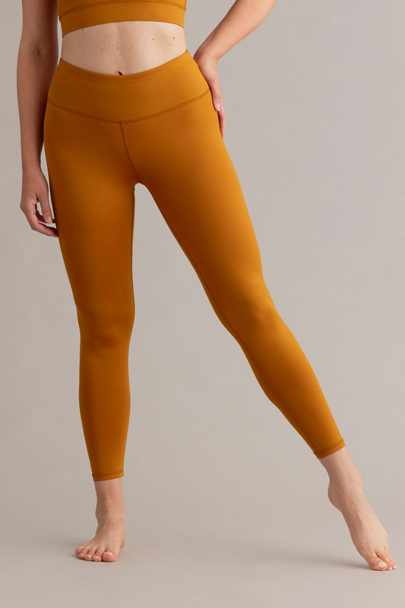 hey-honey-classic-cropped-leggings-pumpkin-spice-3-4 image 2