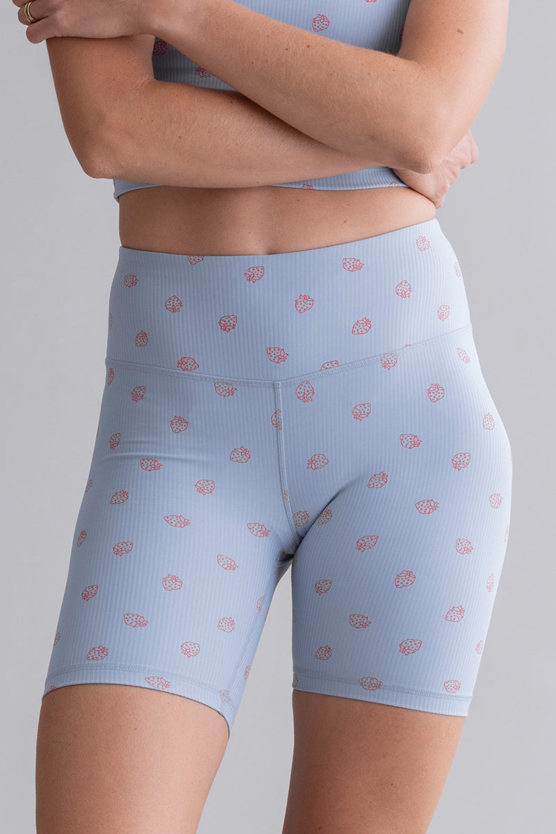 hey-honey-ribbed-high-rise-biker-juicy-bikershorts-high-waist image 1