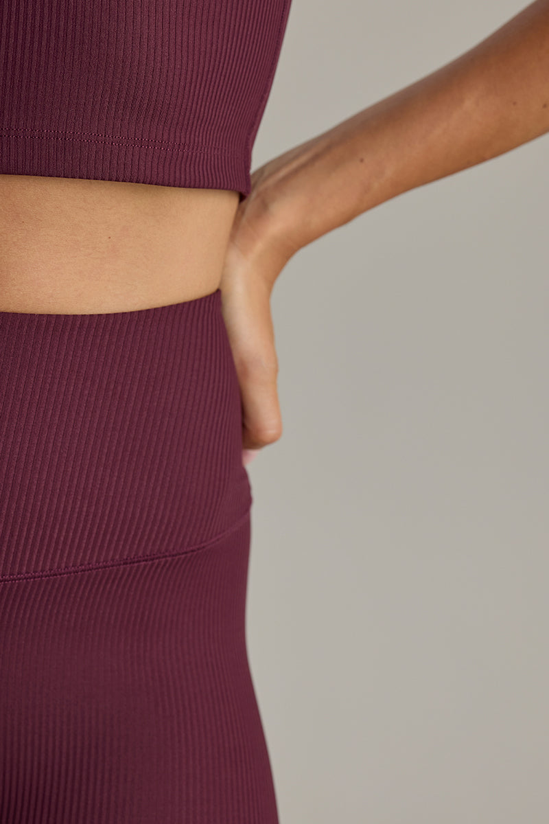 hey-honey-ribbed-longline-tank-wine-mit-bra image 3