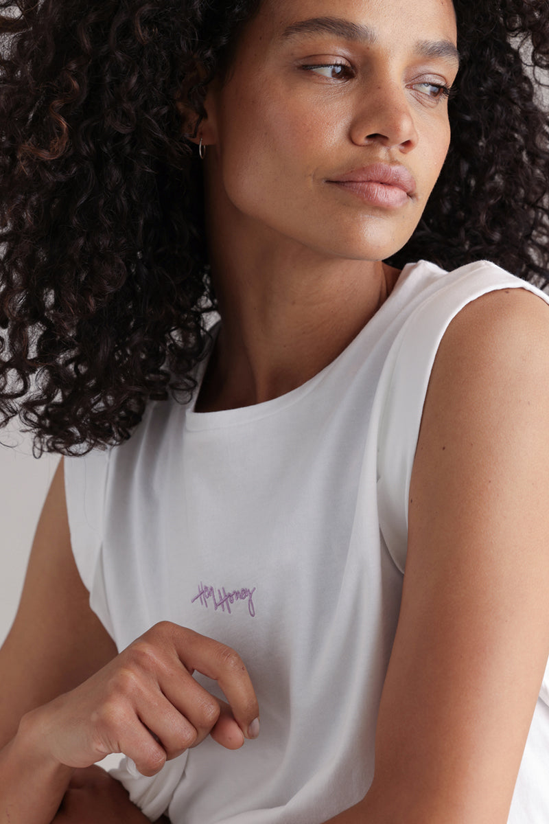 hey-honey-classic-muscle-tank-white-top-wei-oversized image 4