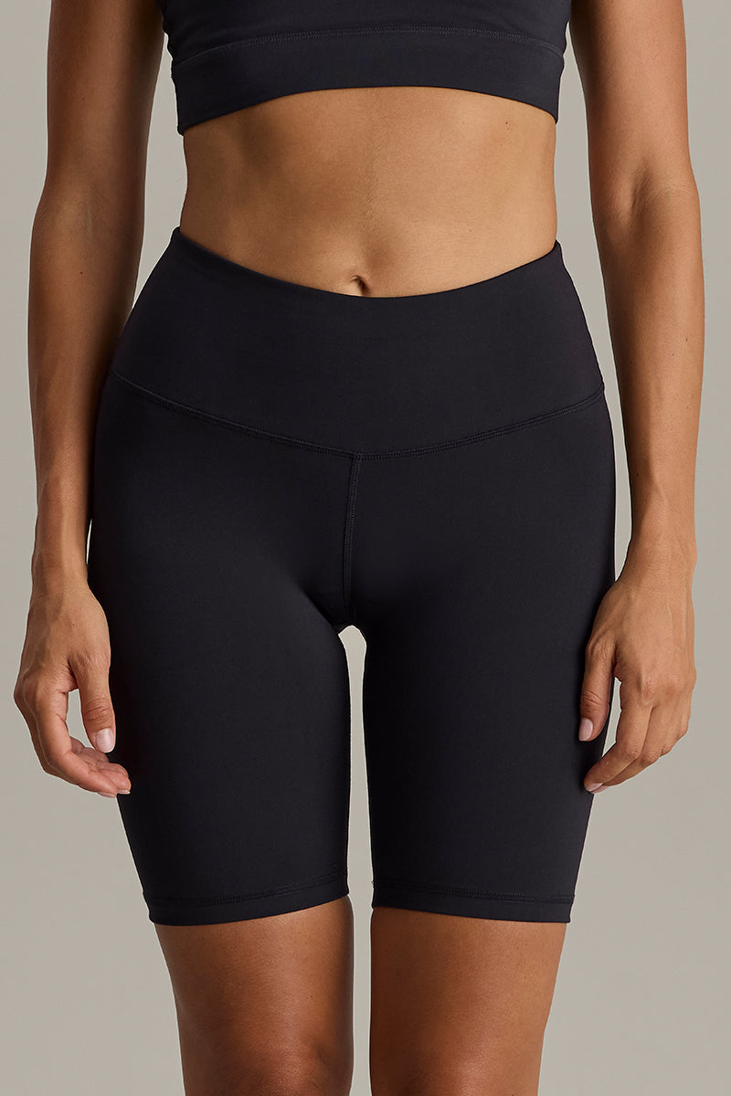 hey-honey-cotton-touch-biker-shorts-schwarz-high-waist image 5
