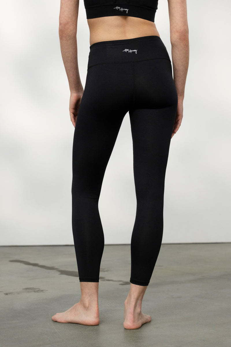 hey-honey-classic-cropped-leggings-schwarz-high-waist-blickdicht image 7