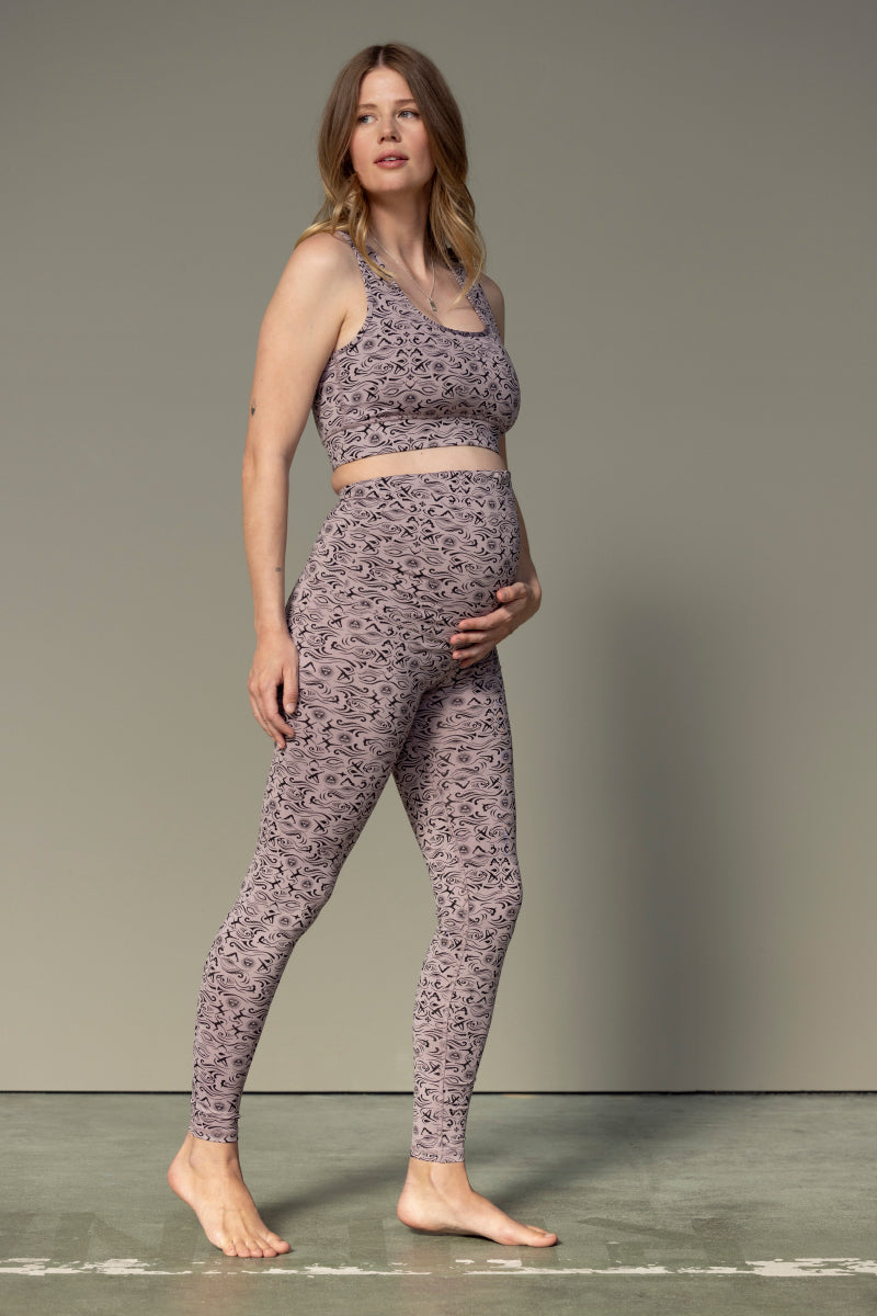 hey-honey-classic-maternity-leggings-samadhi-dove-grau image 2
