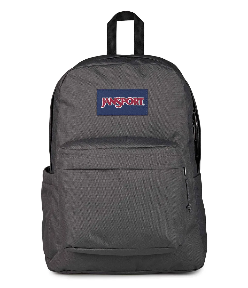 jansport-superbreak-plus-rucksack-smokey-grit-leicht-laptopfach image 1