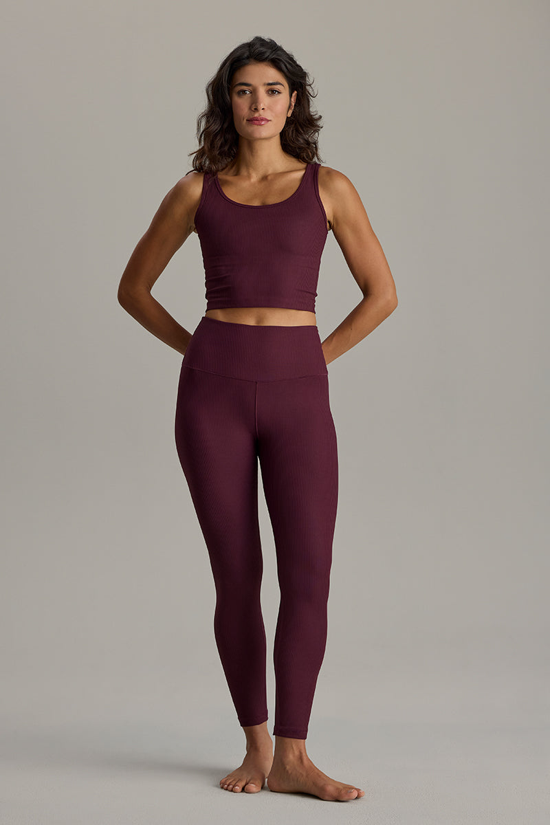 hey-honey-ribbed-longline-tank-wine-mit-bra image 7