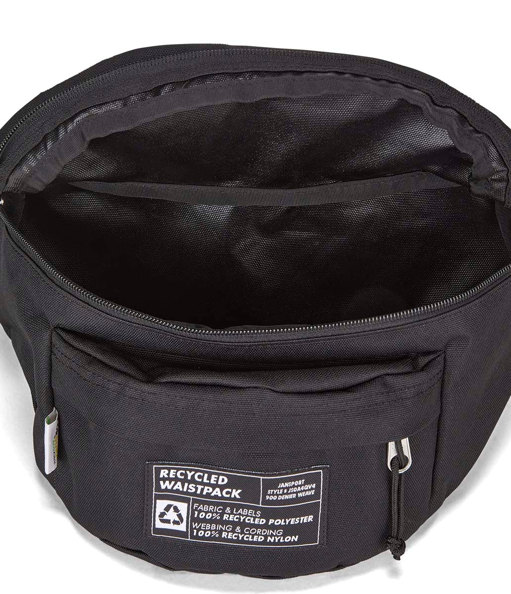 jansport-recycled-waistpack-bauchtasche-schwarz-recycled image 4