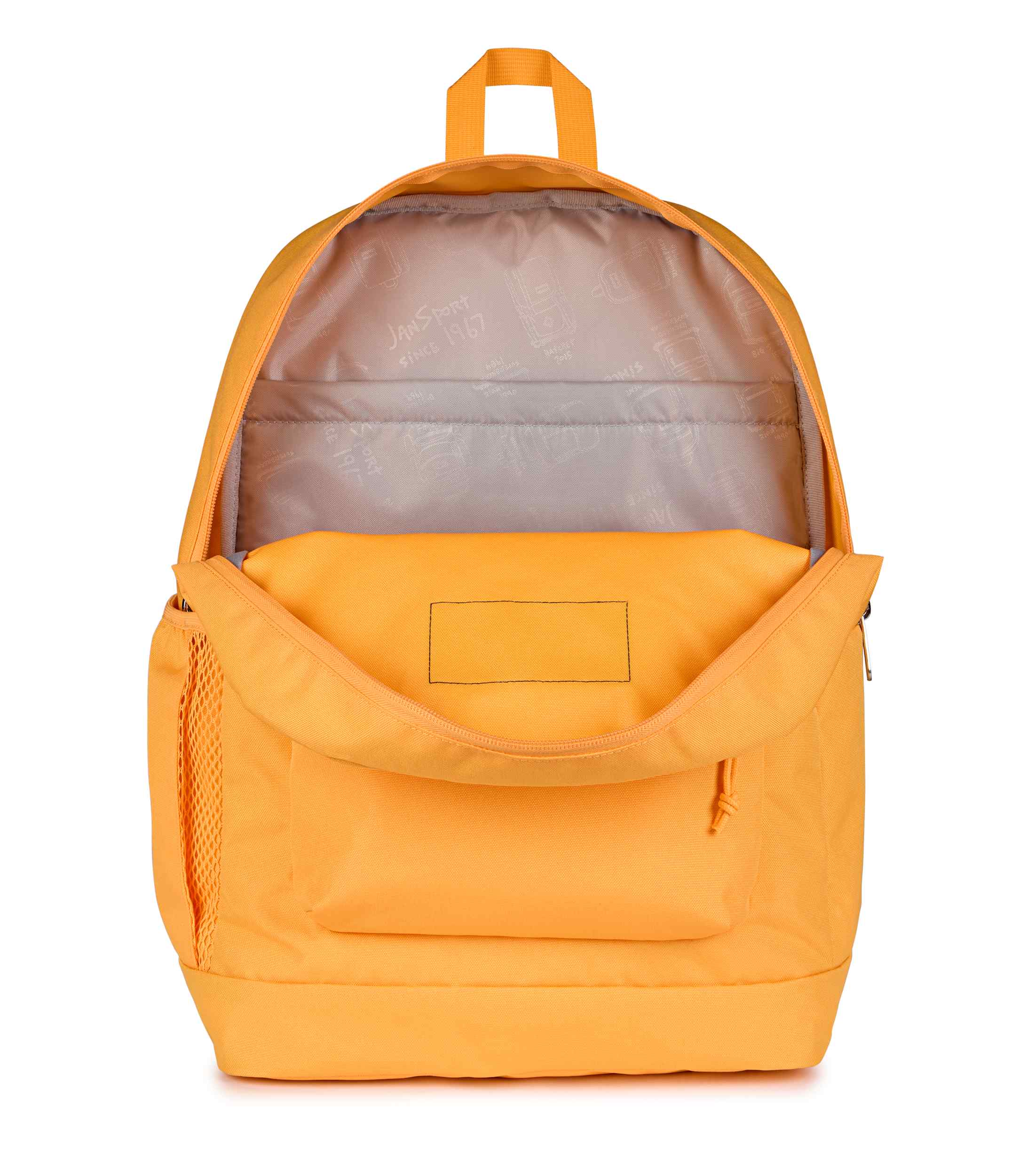 jansport-cross-town-plus-rucksack-orange-soda-laptopfach image 4