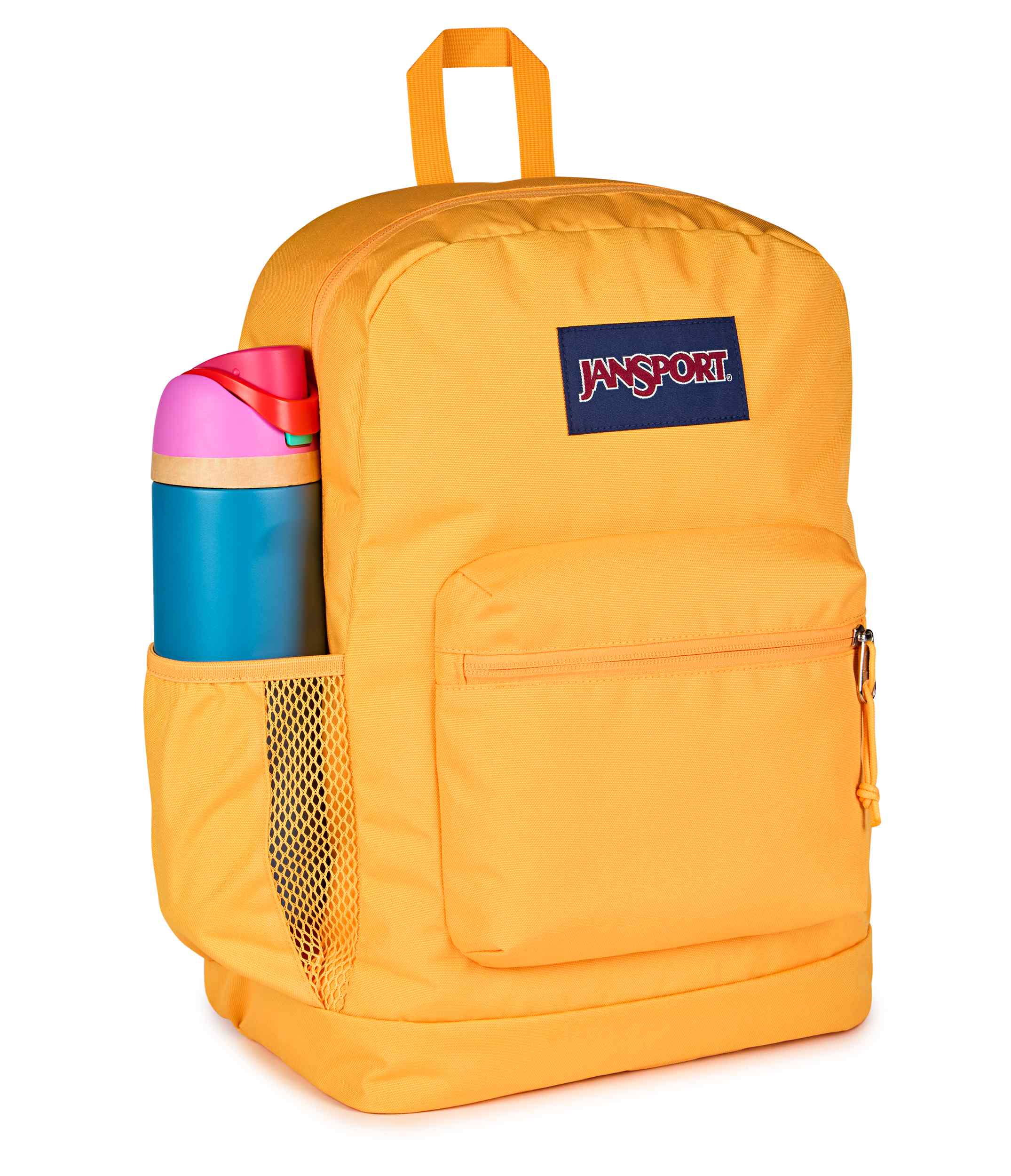 jansport-cross-town-plus-rucksack-orange-soda-laptopfach image 5