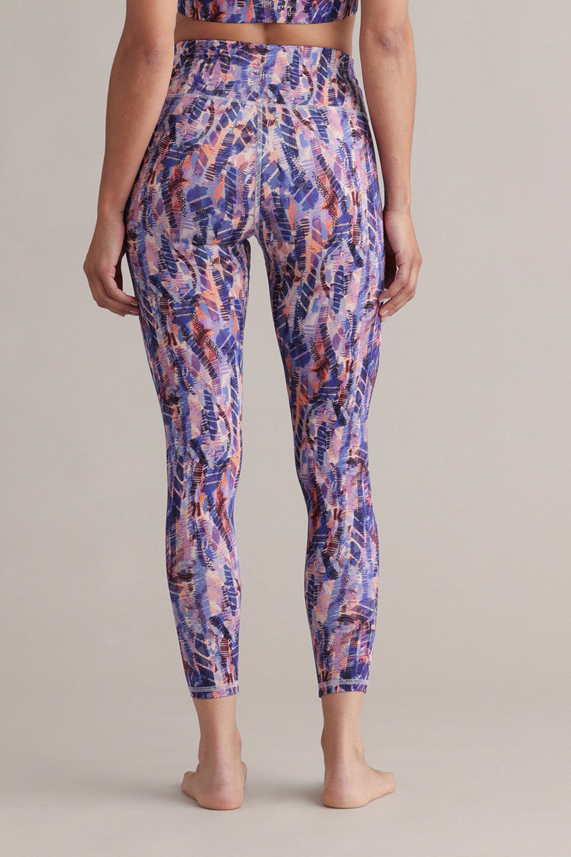 hey-honey-classic-cropped-leggings-brushstroke-high-waist image 5