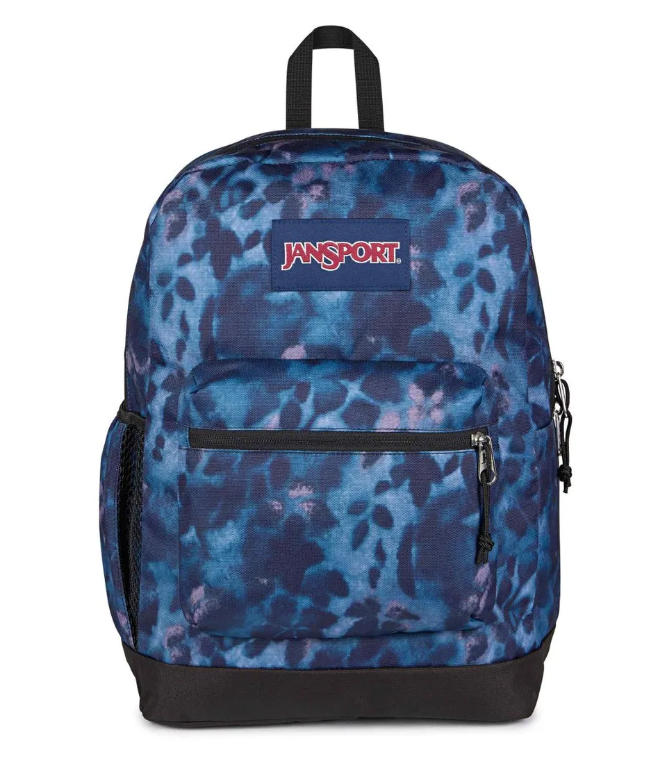jansport-cross-town-plus-rucksack-ghostly-floral-laptopfach image 1